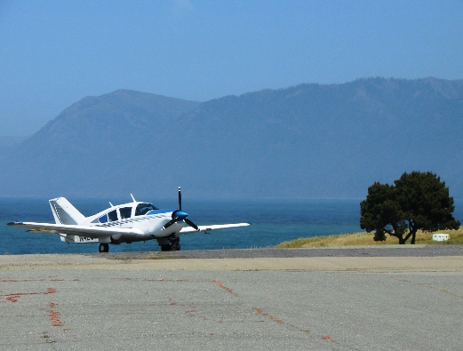 Bellanca Super Viking at Shelter Cove California